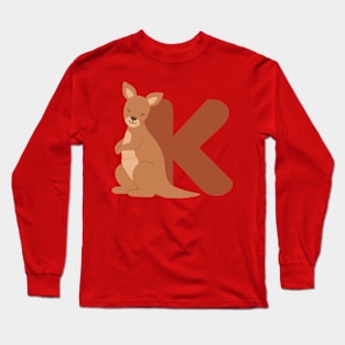 Animal alphabet K Long Sleeve T-Shirt